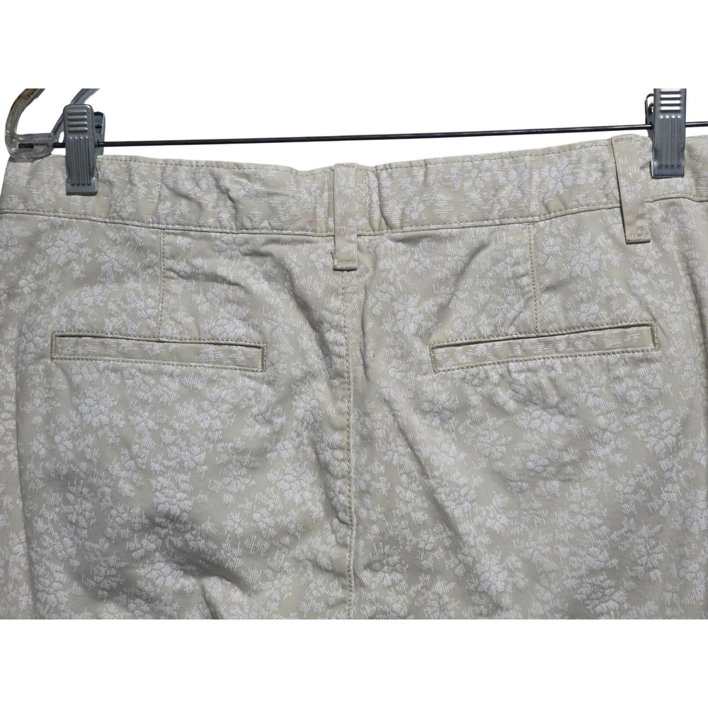 GAP Women's Girlfriend Chino Mid Rise White/Beige Size 6 Cotton - Picture 3 of 9